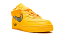 Air force 1 Low Off White University Gold Metallic Silver