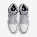 Tênis 1 Mid Wolf Grey Midnight Navy