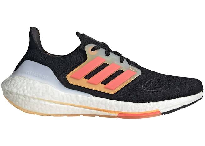 Ultraboost 22 Black Turbo Flash Orange