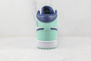 1 Mid Mystic Navy Mint Foam