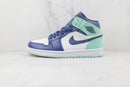 1 Mid Mystic Navy Mint Foam