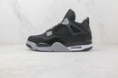 4 Retro SE Black Canvas