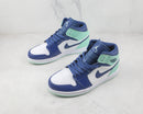 1 Mid Mystic Navy Mint Foam