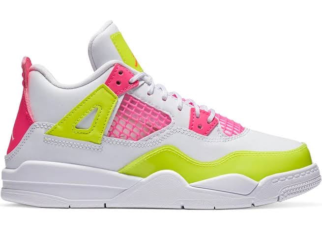 4 Retro White Lemon Pink