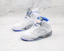 5 Retro White Stealth