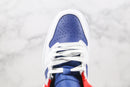 1 Mid White Laser Orange Deep Royal Blue