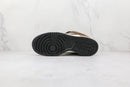 SB Dunk Low White Black Trail End Brown
