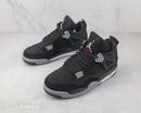 4 Retro SE Black Canvas