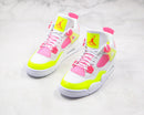 4 Retro White Lemon Pink