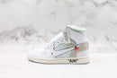 1 Retro High x Off White White