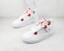 4 Retro Metallic Red