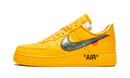 Air force 1 Low Off White University Gold Metallic Silver