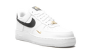 Air Force 1 Essential White Black Gold