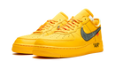 Air force 1 Low Off White University Gold Metallic Silver