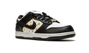 SB Dunk Low Supreme Stars Black
