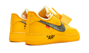 Air force 1 Low Off White University Gold Metallic Silver