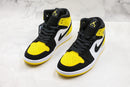 1 Mid Yellow Toe Black