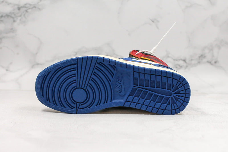 1 Retro High Union Los Angeles Blue Toe