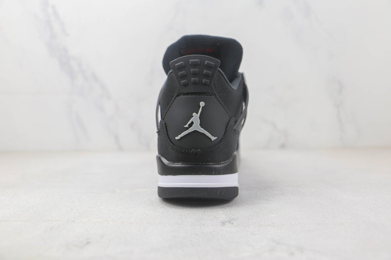 4 Retro SE Black Canvas