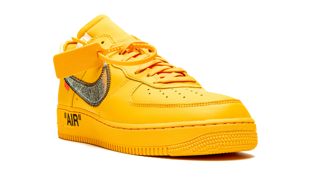 Air force 1 Low Off White University Gold Metallic Silver