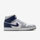 Tênis 1 Mid Wolf Grey Midnight Navy