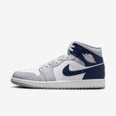 Tênis 1 Mid Wolf Grey Midnight Navy