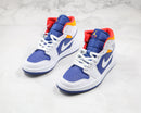 1 Mid White Laser Orange Deep Royal Blue