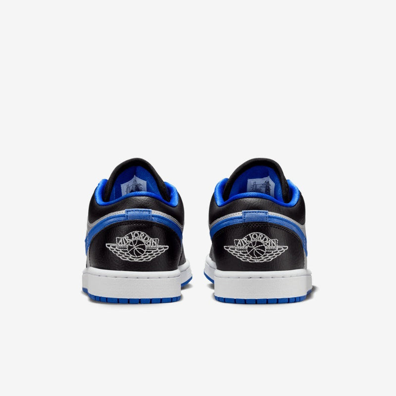 Air 1 Low Black White Game Royal Platinum