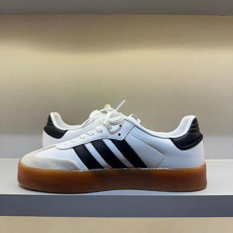 Samba White Metallic Gold (Pronta Entrega)