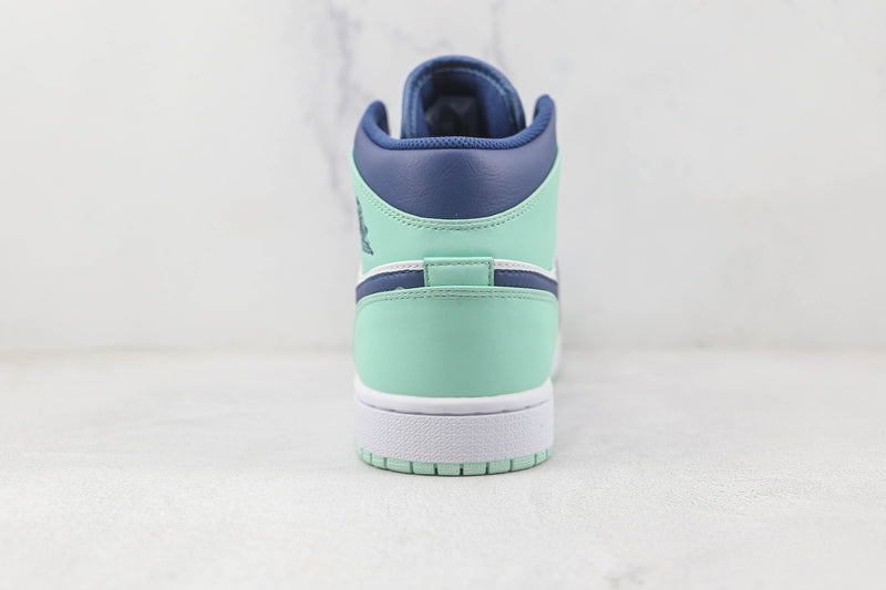 1 Mid Mystic Navy Mint Foam