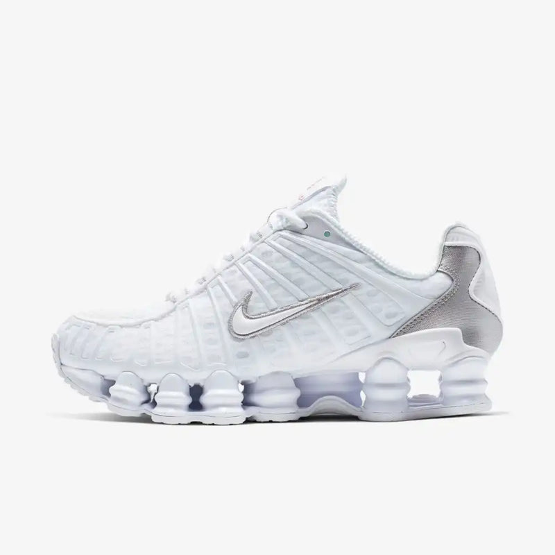 Shox TL White Metallic Silver