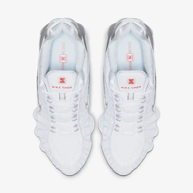 Shox TL White Metallic Silver