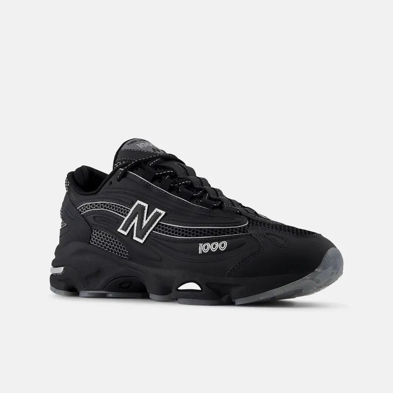Balance 1000 Black White Silver Metallic
