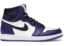 1 Retro High Court Purple White