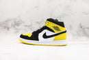 1 Mid Yellow Toe Black
