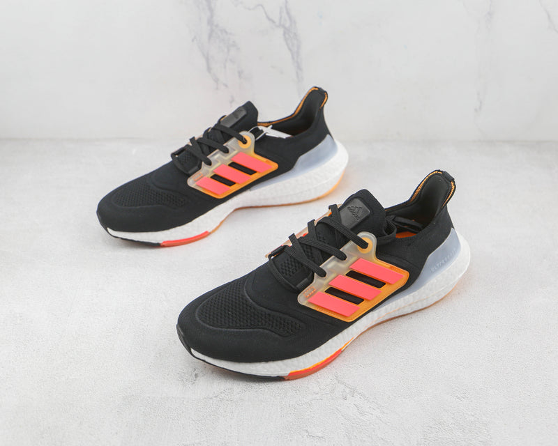 Ultraboost 22 Black Turbo Flash Orange