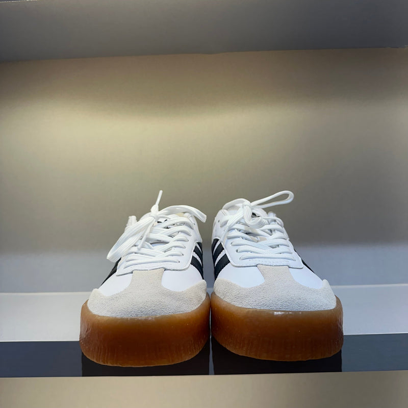 Samba White Metallic Gold (Pronta Entrega)