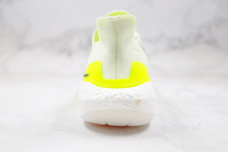 Ultraboost 21 Solar Yellow White