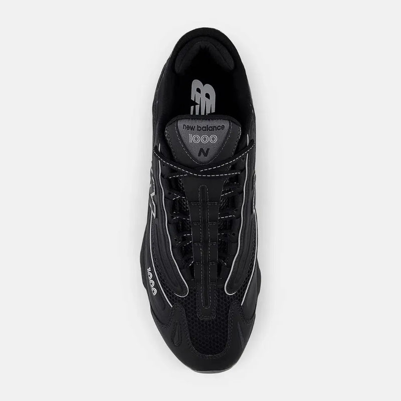 Balance 1000 Black White Silver Metallic