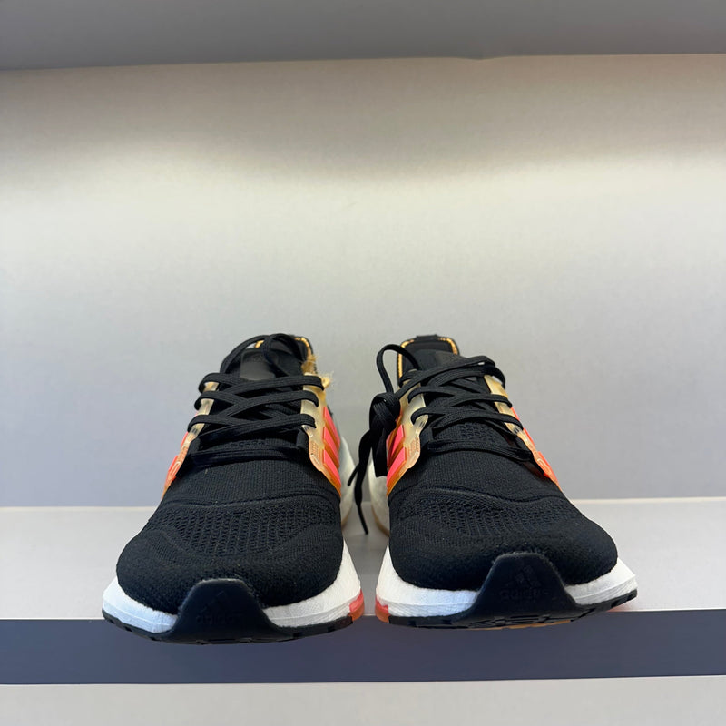 Ultraboost 22 Black Turbo Flash Orange (Pronta Entrega)