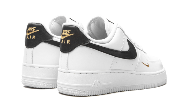 Air Force 1 Essential White Black Gold