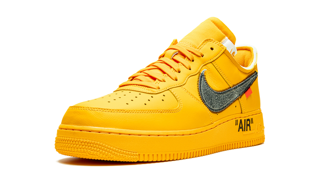 Air force 1 Low Off White University Gold Metallic Silver