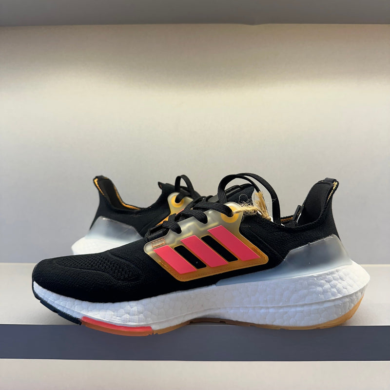 Ultraboost 22 Black Turbo Flash Orange (Pronta Entrega)