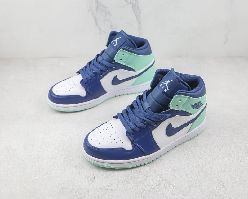 1 Mid Mystic Navy Mint Foam
