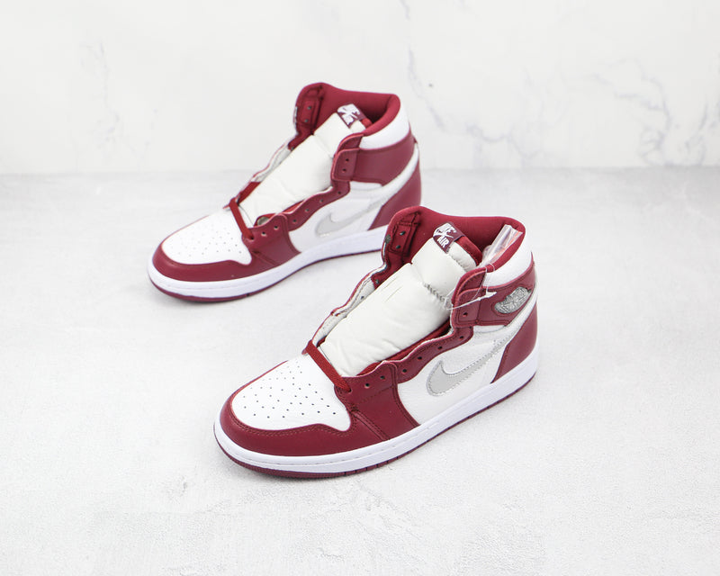 1 Retro High Bordeaux
