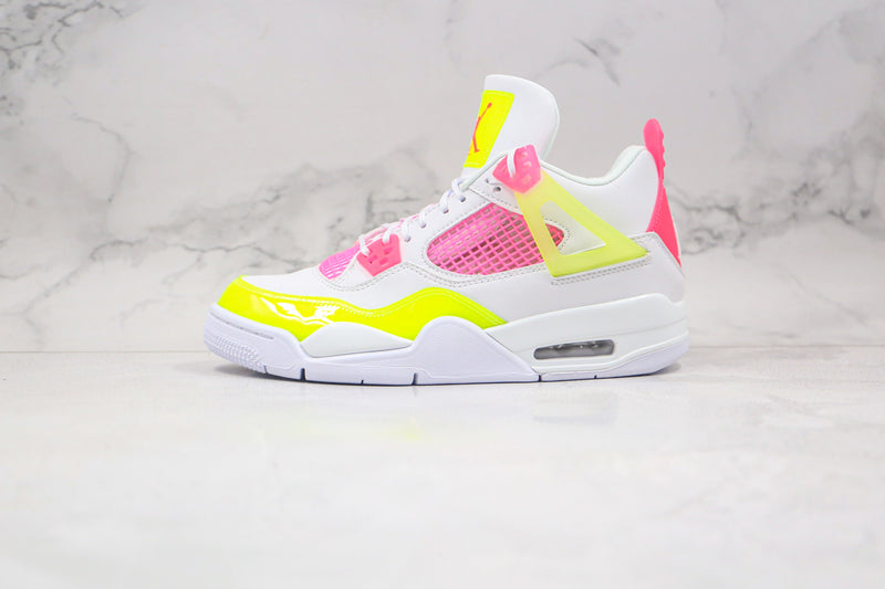 4 Retro White Lemon Pink