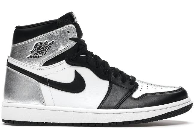 1 Retro High Silver Toe