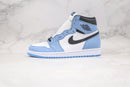 1 Retro High White University Blue Black