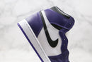 1 Retro High Court Purple White