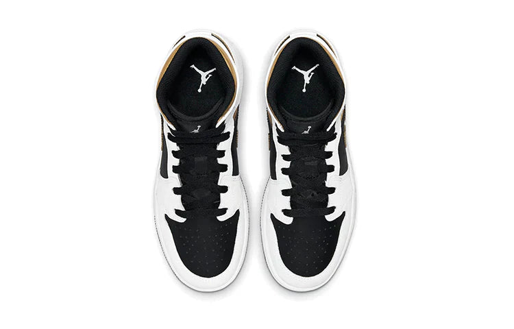 1 Mid White Gold Black